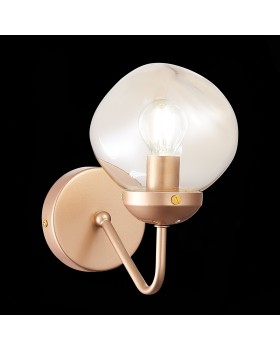 SLE155701-01 Бра Золотистый/Янтарный E14 1*40W MORE-foto3