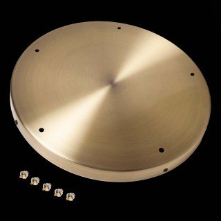 SL001.303.05 Потолочное крепление на 5 ламп (круглое) ST-Luce Бронза SL001-foto4