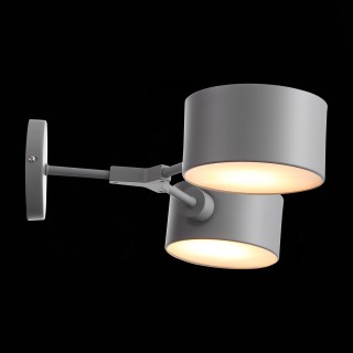 SLE183701-02 Светильник настенный Серый/Серый E14 2*60W GIMENTO-foto5