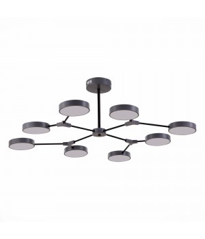 SLE6003-702-08 Светильник потолочный Серый/Серый LED 8*10W MONTA-foto4