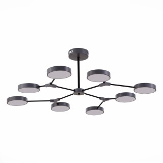 SLE6003-702-08 Светильник потолочный Серый/Серый LED 8*10W MONTA-foto4