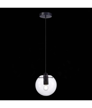 SL1056.403.01 Подвес ST-Luce Черный/Прозрачный E27 1*60W NOOR-foto2