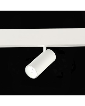 ST375.506.07 Магнитный трековый светильник SMART Белый LED 1*7W 2700K-6500K 630Lm Ra90 36° IP20 L100xW45xH85 48V SKYLINE 48-foto4