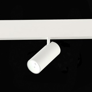 ST375.506.07 Магнитный трековый светильник SMART Белый LED 1*7W 2700K-6500K 630Lm Ra90 36° IP20 L100xW45xH85 48V SKYLINE 48-foto4