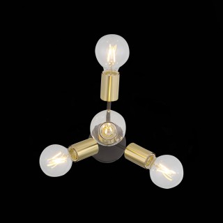 SL437.401.04 Бра ST-Luce Золотистый,Черный E27 4*60W FOGLIONE-foto6