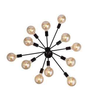 SL419.402.12 Люстра потолочная Черный E27 12*60W ANO-foto20