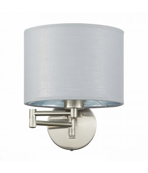 SLE300511-01 Бра Никель/Серый, Серебристый E27 1*40W BRESCIA-foto2