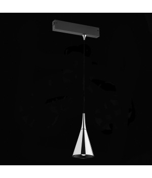 ST502.103.01 Св-к трек. Хром E27 1*40W IP20 D140xH300 180-240V Без ламп SKYLINE 220-foto2