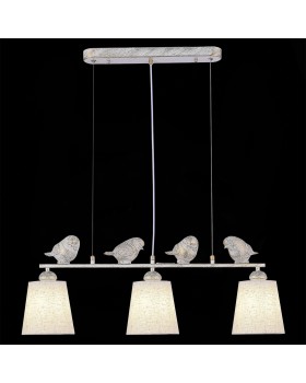 SLE1155-503-03 Светильник подвесной Белый/Серый E27 3*40W LAVINIA-foto5