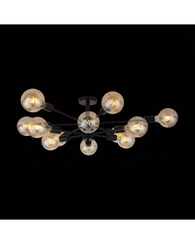 SL419.402.12 Люстра потолочная Черный E27 12*60W ANO-foto13