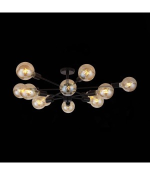 SL419.402.12 Люстра потолочная Черный E27 12*60W ANO-foto13