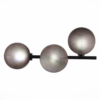 SL1184.401.03 Бра ST-Luce Черный/Дымчатый G9 3*5W TODO-foto3