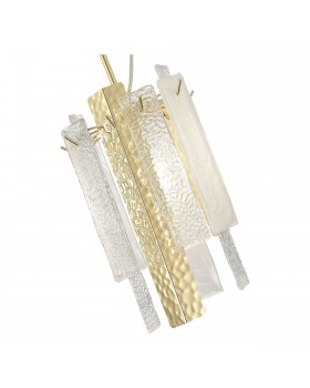 SL1636.203.01 Люстра подвесная ST-Luce Золотистый/Белый, Золотистый E14 1*40W SCOLARE-foto3