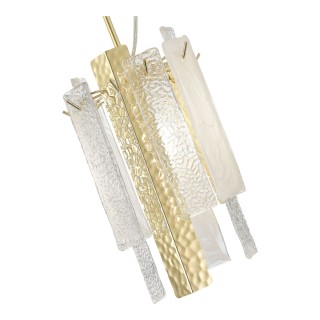 SL1636.203.01 Люстра подвесная ST-Luce Золотистый/Белый, Золотистый E14 1*40W SCOLARE-foto3