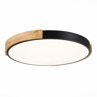 SLE201342-01 Светильник потолочный Черный, Светлое дерево/Белый LED 1*40W 3000K/4000K/6000K DELIA-foto2