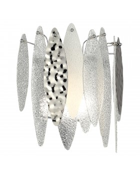 SL1224.101.02 Бра ST-Luce Хром/Прозрачный, Белый E14 2*60W LASTRA-foto3