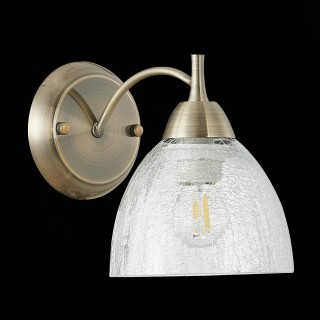 SLE104401-01 Светильник настенный Бронза/Прозрачный E27 1*60W NUELE-foto4