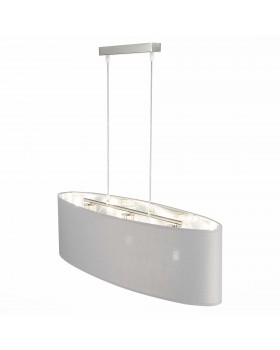 SLE300533-03 Светильник подвесной Никель/Серый, Серебристый E27 3*40W BRESCIA-foto4