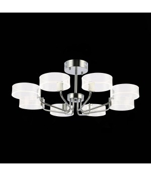 SLE283102-08 Люстра потолочная Хром/Белый LED 8*8W 3000K SOLLA-foto4