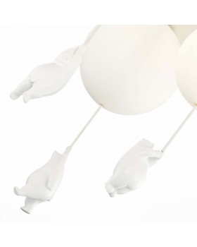 SLE115402-03 Светильник потолочный Белый/Белый E27/G9 3*160W MODENA-foto3