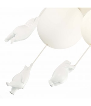 SLE115402-03 Светильник потолочный Белый/Белый E27/G9 3*160W MODENA-foto3