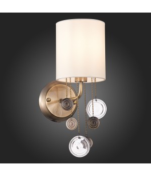 SLE107931-01 Бра Бронза/Бежевый E14 1*40W SEVILLA-foto5