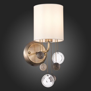 SLE107931-01 Бра Бронза/Бежевый E14 1*40W SEVILLA-foto5