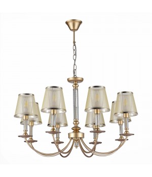 SLE1115-203-08 Люстра подвесная розовое золото/Розовое золото E14 8*60W VINCI-foto2