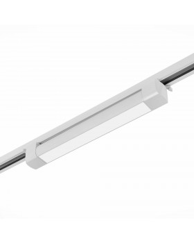 ST368.546.20 Св-к трек. Белый LED 1*20W 4000K 1 450Lm Ra>90 120° IP20 L387xW49xH54 170-240V Однофазная трековая система-foto2
