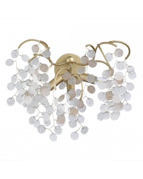 SL1650.301.03 Бра ST-Luce Латунь/Прозрачный, Золотой G9 3*5W RAVELLO-foto2