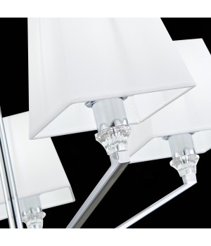 SLE107602-05 Люстра потолочная Хром/Белый E14 5*40W GRINDA-foto6