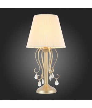 SL177.204.01 Прикроватная лампа Золотистый/Белый E14 1*40W AZZURRO-foto7