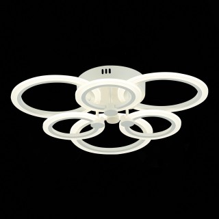 SLE500652-06 Светильник потолочный Белый/Белый LED 1*108W 3000-6000K CERINA-foto8