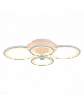 SLE200352-04RGB Светильник потолочный Белый/Белый LED 1*100W RGB 8W 3000-6000K LETO-foto2