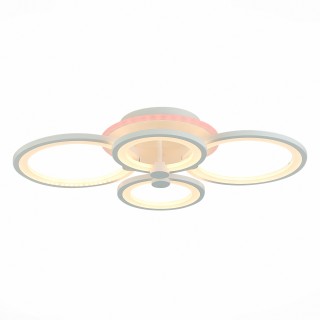 SLE200352-04RGB Светильник потолочный Белый/Белый LED 1*100W RGB 8W 3000-6000K LETO-foto2