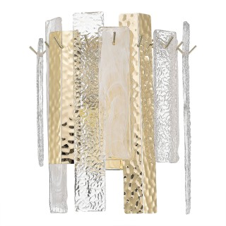 SL1636.201.02 Бра ST-Luce Золотистый/Белый, Золотистый E14 2*40W SCOLARE-foto2