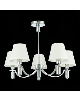 SLE111303-05 Люстра подвесная Хром/Белый E14 5*40W MONZA-foto5