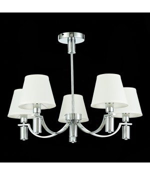 SLE111303-05 Люстра подвесная Хром/Белый E14 5*40W MONZA-foto5
