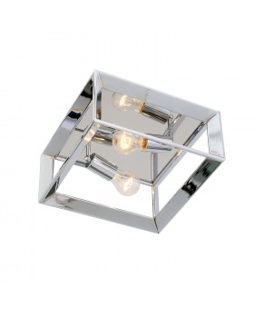 SL381.102.02 Светильник потолочный ST-Luce Хром/Хром E27 2*100W LIVELLO-foto2