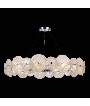 SL1658.103.22 Люстра подвесная ST-Luce Хром/Прозрачно-Белый G9 22*5W 4000K ELSA-foto4