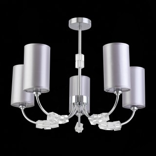 SLE156002-05 Люстра потолочная Хром/Серый E14 5*40W EMMI-foto4