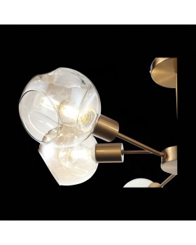 SLE155302-06 Люстра потолочная Античная медь/Янтарный E14 6*60W GENTORE-foto4