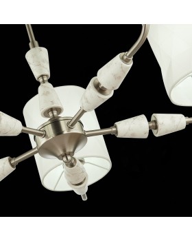 SLE107802-05 Люстра потолочная Никель/Белый E14 5*40W MILI-foto7