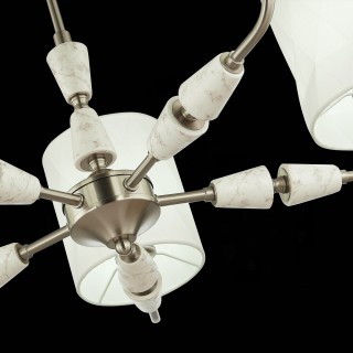 SLE107802-05 Люстра потолочная Никель/Белый E14 5*40W MILI-foto7