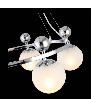 SLE106103-05 Люстра подвесная Хром/Белый E27 5*60W PECHIO-foto6