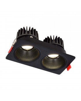 ST052.408.02 Встраиваемый корпус для светодиодного модуля серии ST850, ST851 ST-Luce Черный SHIFT-foto2