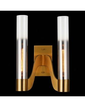 SL1235.301.02 Бра ST-Luce Латунь/Хром, Прозрачный E14 2*40W ETTORE-foto3