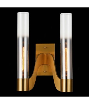 SL1235.301.02 Бра ST-Luce Латунь/Хром, Прозрачный E14 2*40W ETTORE-foto3