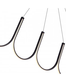 SL6202.413.01 Светильник подвесной ST-Luce Черный LED 1*68W 3000K HEIT-foto3