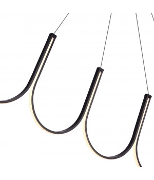 SL6202.413.01 Светильник подвесной ST-Luce Черный LED 1*68W 3000K HEIT-foto3